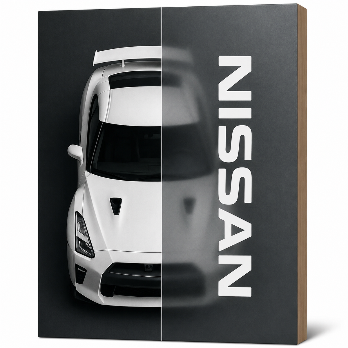 Nissan Sports Car Wall Plank