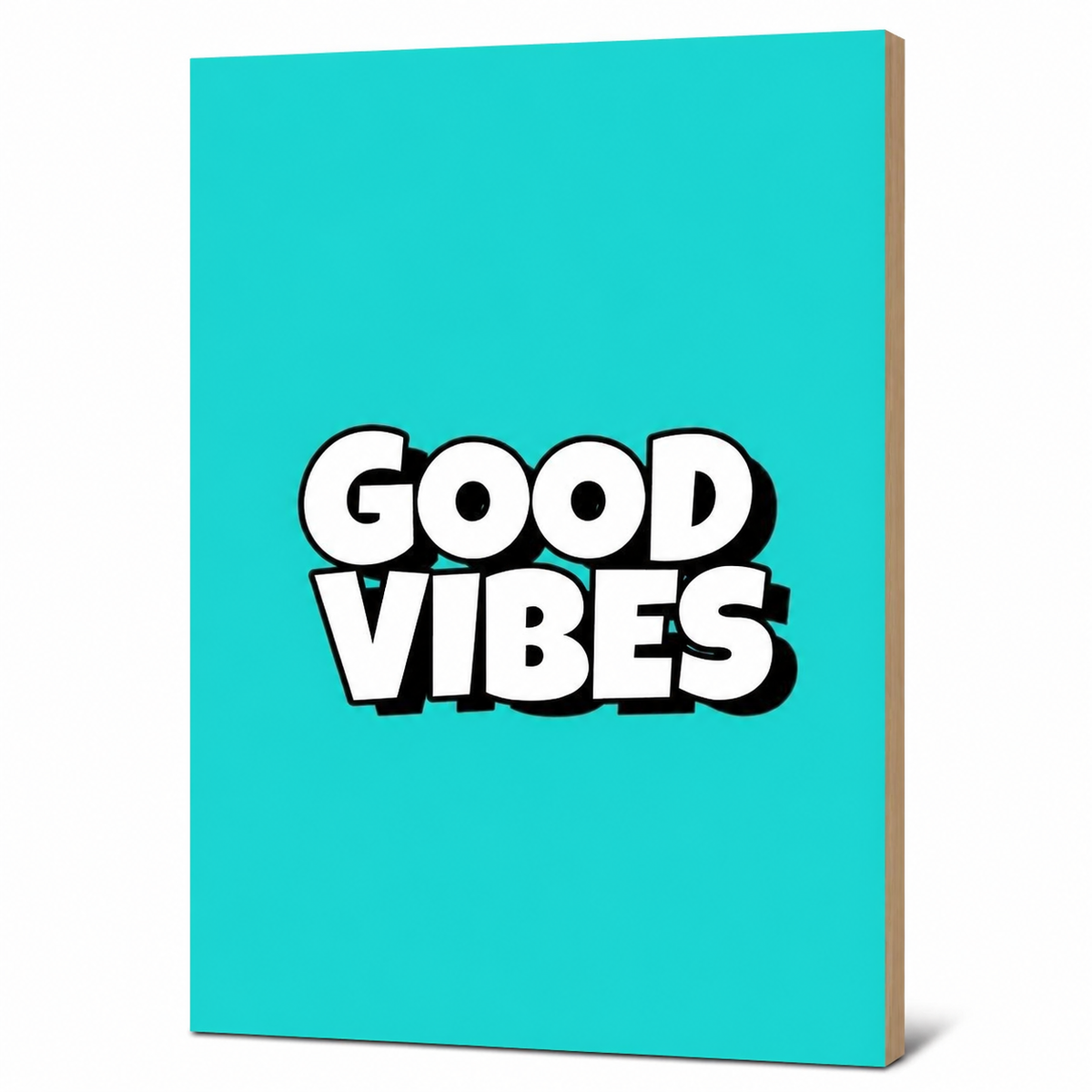 Good Vibes Wall Plank
