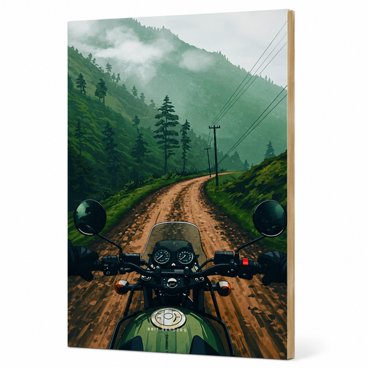 Adventure Traveller Wall Plank