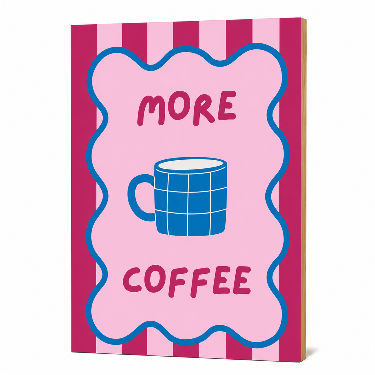 More Coffee Wall Plank