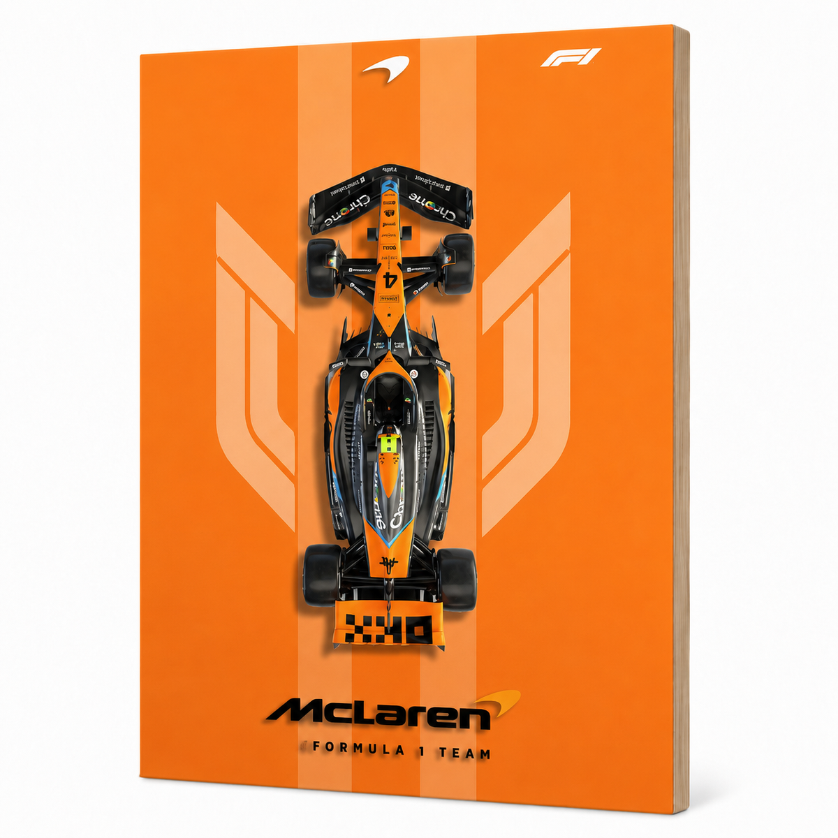 McLaren Formula 1 Wall Plank
