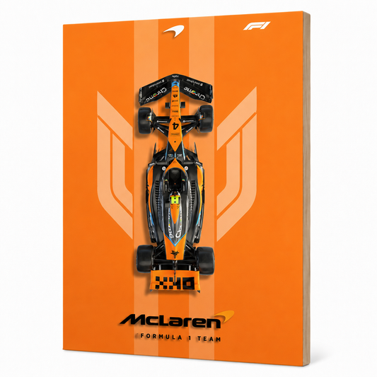 McLaren Formula 1 Wall Plank