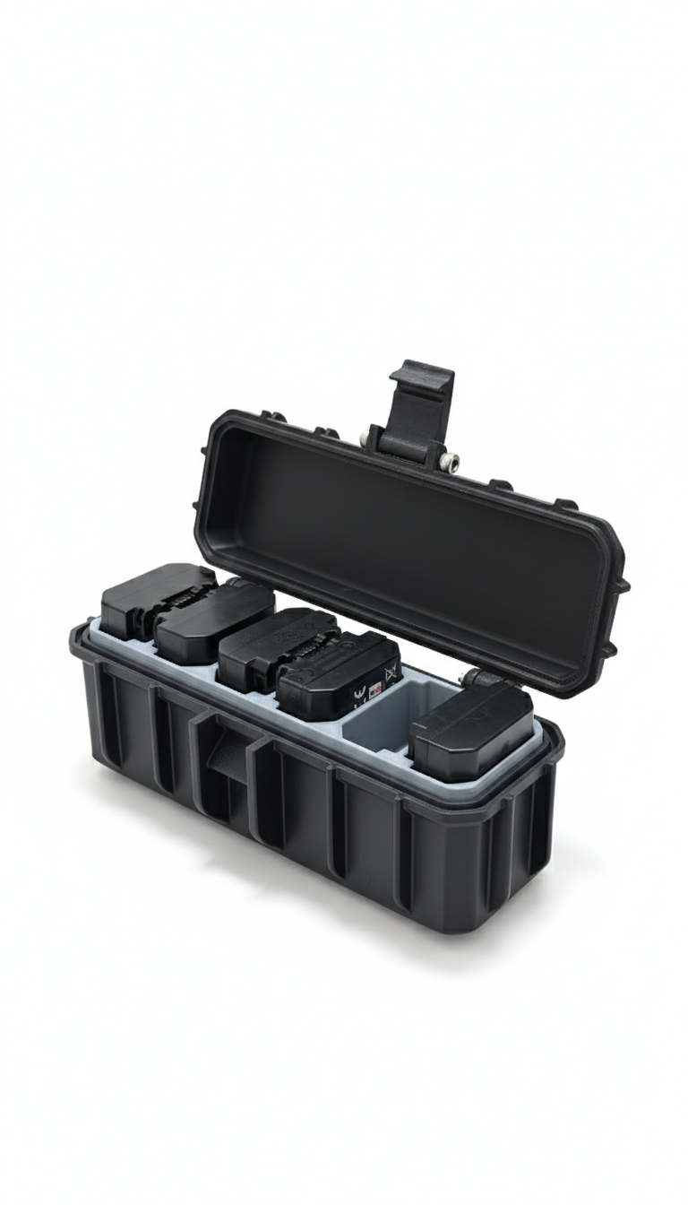 6 Slot-Camera Battery Case