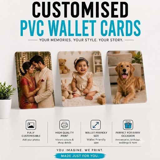 Personalised Premium PVC Wallet Card