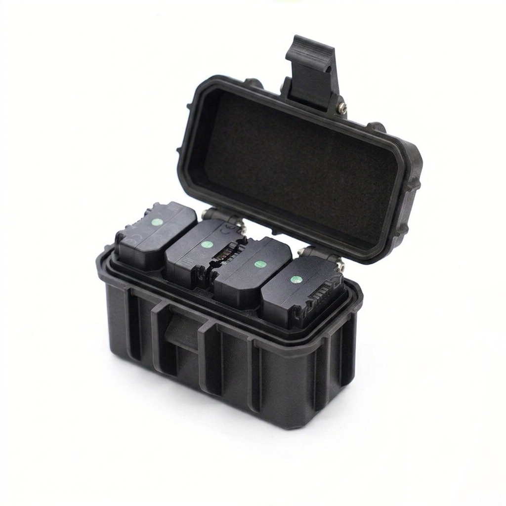 4 Slot-Camera Battery Case